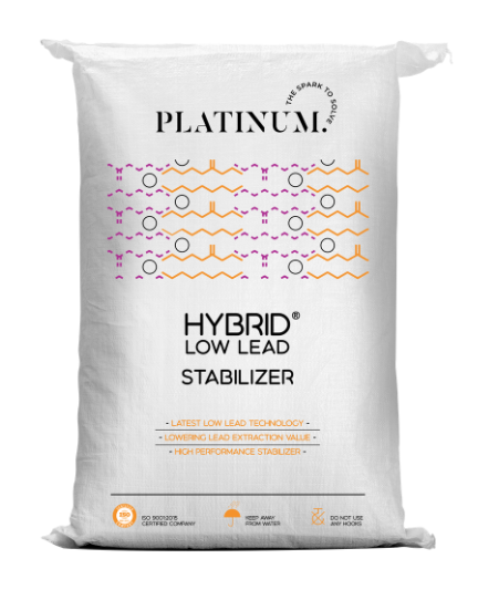 Platinum lead based PVC stabilizer bag, one pack lead stabilizer